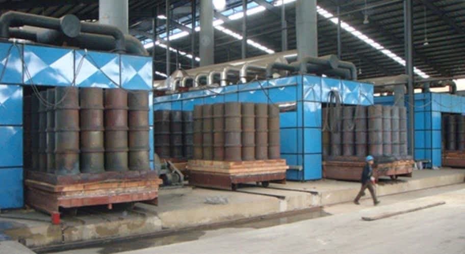 گروه محصولات مورد استفاده در کوره های تونلی تولید آهن اسفنجی